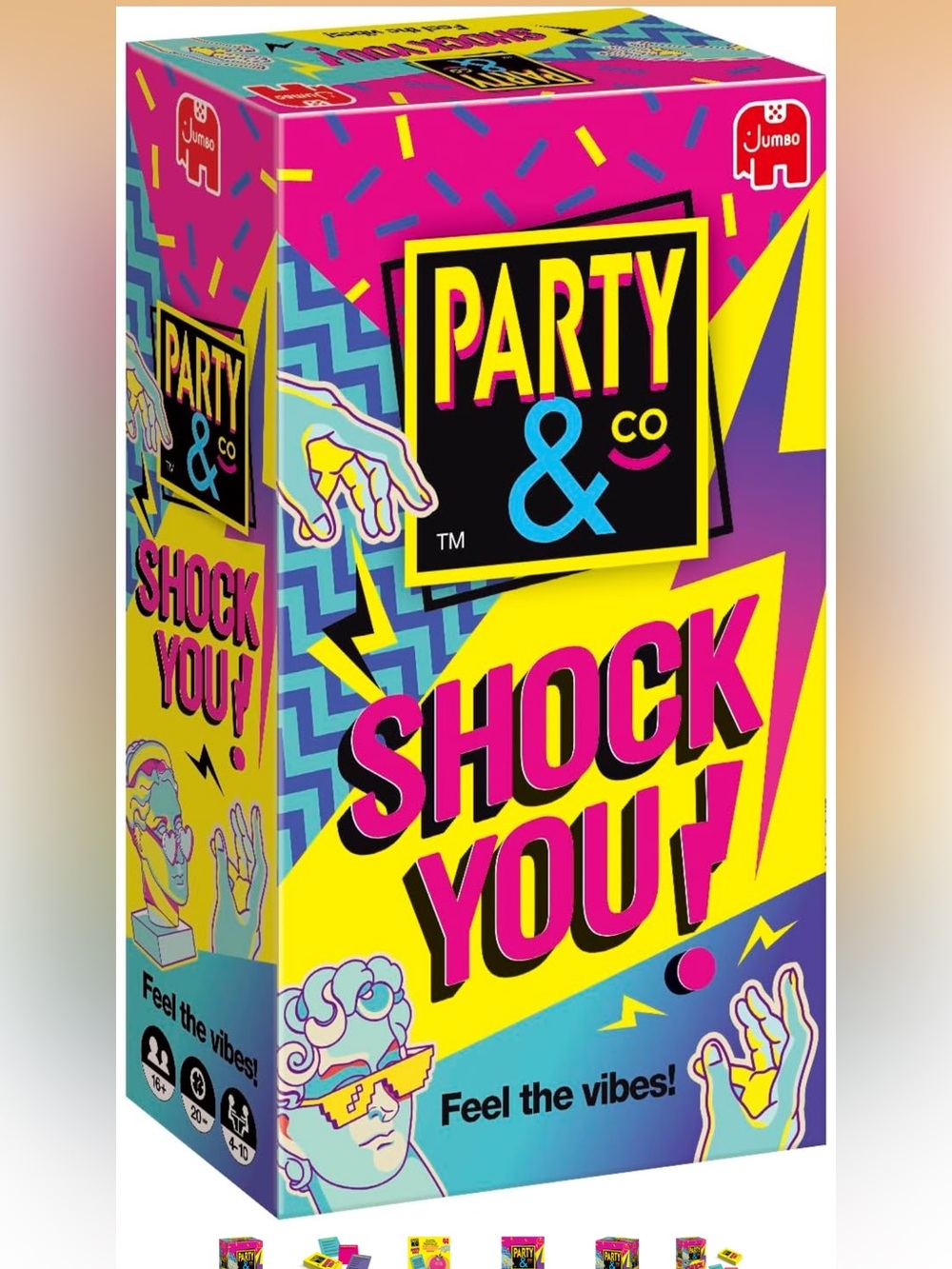 Party & Co. Shock You - The Fun Packed Multi Challenge Shock Game, +16yrs